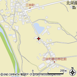 大阪府和泉市三林町981-2周辺の地図