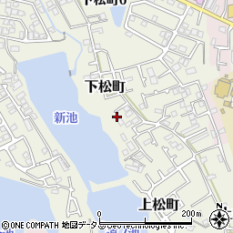 大阪府岸和田市下松町1142-7周辺の地図