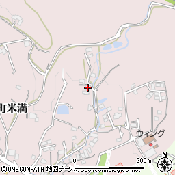 広島県東広島市八本松町米満1129周辺の地図