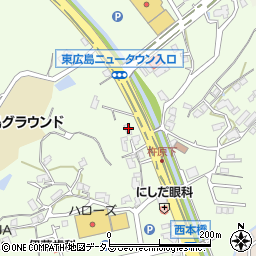 広島県東広島市高屋町杵原1133周辺の地図
