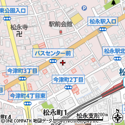 もみじ銀行松永支店周辺の地図