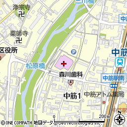 広島市安佐南区民文化センター周辺の地図