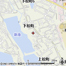 大阪府岸和田市下松町1142-11周辺の地図