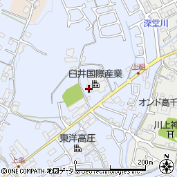 臼井国際産業株式会社　広島周辺の地図