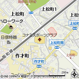 コナミスポーツクラブ東岸和田周辺の地図