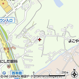 広島県東広島市高屋町杵原1390周辺の地図
