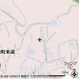 広島県東広島市八本松町米満1263周辺の地図