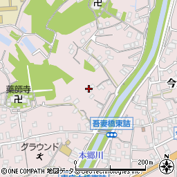 広島県福山市今津町1443-2周辺の地図