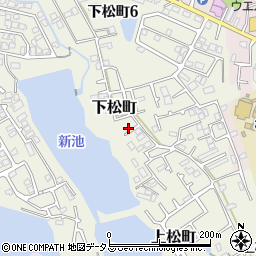 大阪府岸和田市下松町1142-10周辺の地図