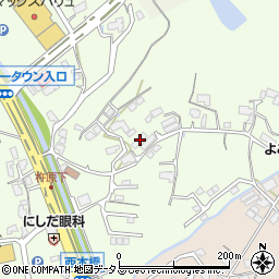 広島県東広島市高屋町杵原1419-1周辺の地図