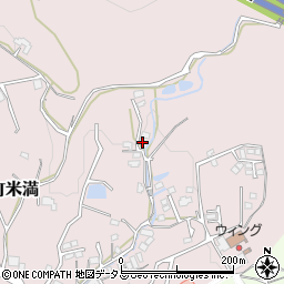 広島県東広島市八本松町米満1131周辺の地図