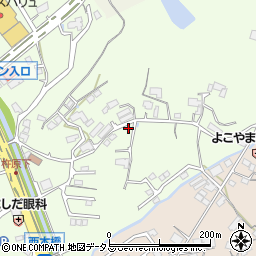 広島県東広島市高屋町杵原1391-1周辺の地図