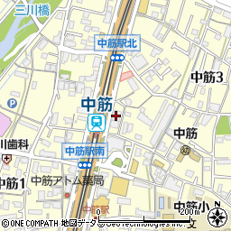 日本興業株式会社　広島営業所周辺の地図