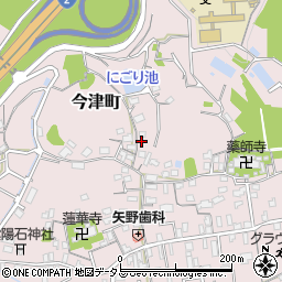 広島県福山市今津町1158周辺の地図
