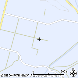 山口県萩市高佐下影畑周辺の地図