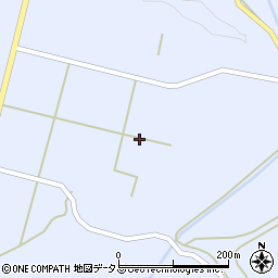 山口県萩市高佐下（影畑）周辺の地図