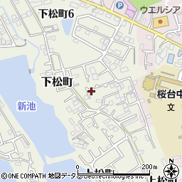 大阪府岸和田市下松町1199周辺の地図