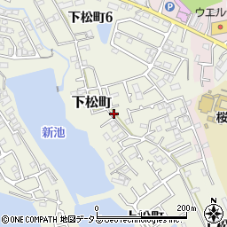 大阪府岸和田市下松町1202周辺の地図