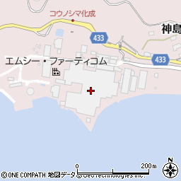 エムシー・ファーティコム株式会社　神島工場周辺の地図