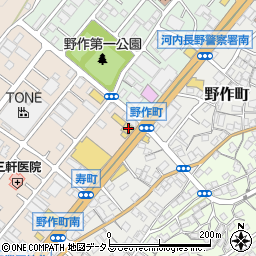 日産大阪販売河内長野南店周辺の地図