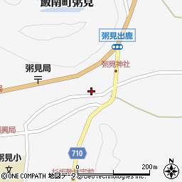 三重県松阪市飯南町粥見2458-1周辺の地図