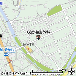 美ノ郷温泉口周辺の地図
