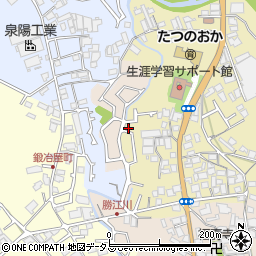 大阪府和泉市三林町1266-11周辺の地図