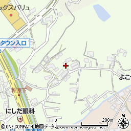 広島県東広島市高屋町杵原1428周辺の地図
