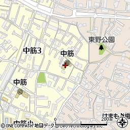 広島市立中筋保育園周辺の地図