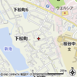 大阪府岸和田市下松町1199-7周辺の地図