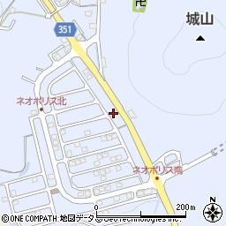 広島県東広島市高屋町白市888-368周辺の地図
