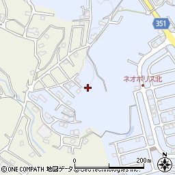 広島県東広島市高屋町白市840周辺の地図