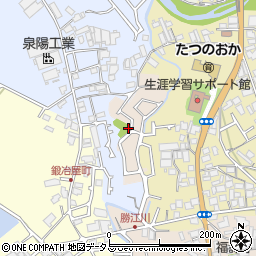 浦田1号公園周辺の地図