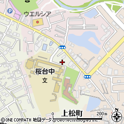 大阪府岸和田市下松町1254-11周辺の地図