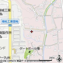 広島県東広島市八本松町米満164周辺の地図