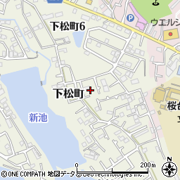 大阪府岸和田市下松町1124-8周辺の地図