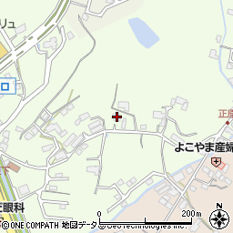 広島県東広島市高屋町杵原1423-1周辺の地図