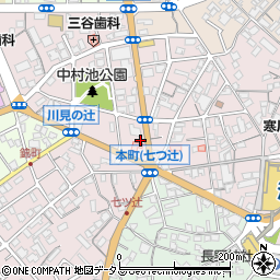 橋本眼科医院周辺の地図