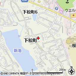大阪府岸和田市下松町1124周辺の地図