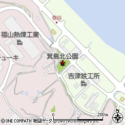 箕島北公園周辺の地図