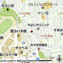 大阪王将 和泉中央店周辺の地図