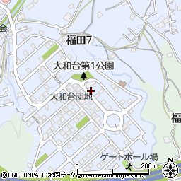 辰本盆栽店周辺の地図