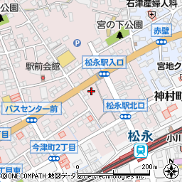 広島県福山市今津町12周辺の地図