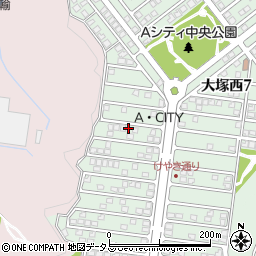 ミラベル弐番館周辺の地図