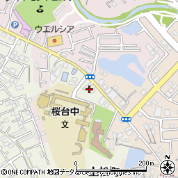 大阪府岸和田市下松町1254-8周辺の地図