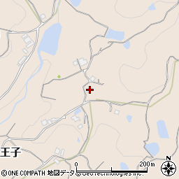 兵庫県淡路市王子506周辺の地図