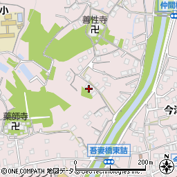 広島県福山市今津町1467-5周辺の地図
