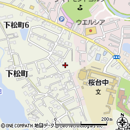 大阪府岸和田市下松町1207周辺の地図