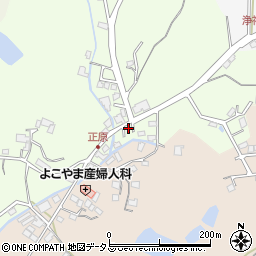 広島県東広島市高屋町杵原2441-4周辺の地図