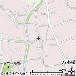 広島県東広島市八本松町米満720周辺の地図